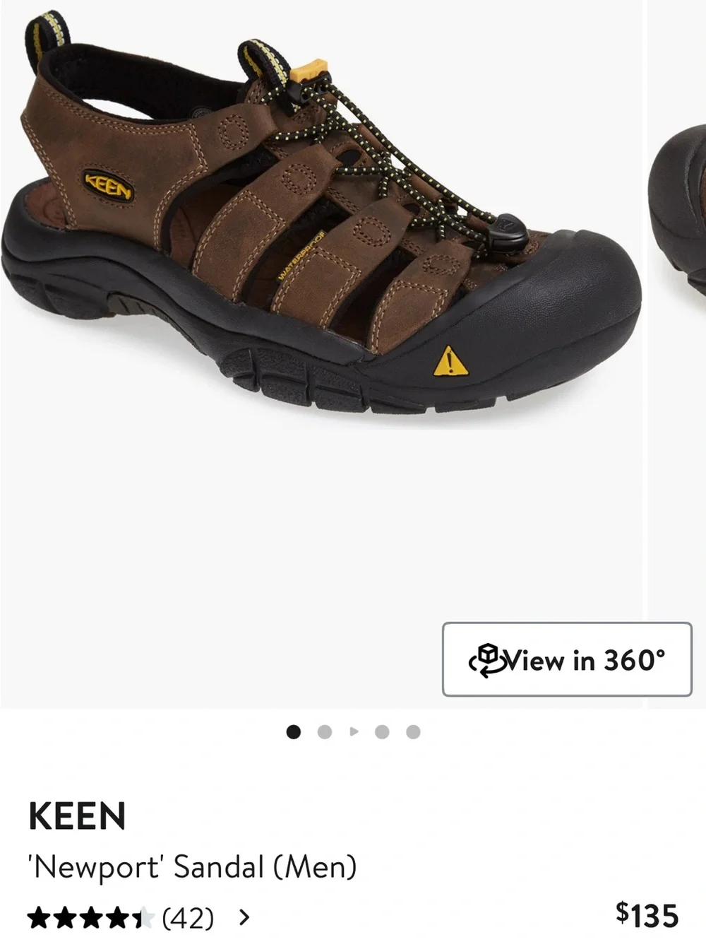 Keen Men's Newport Leather Sandal
